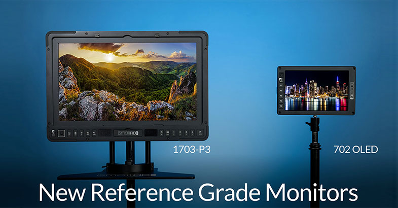 Nové monitory SmallHD 1703-P3 702 OLED