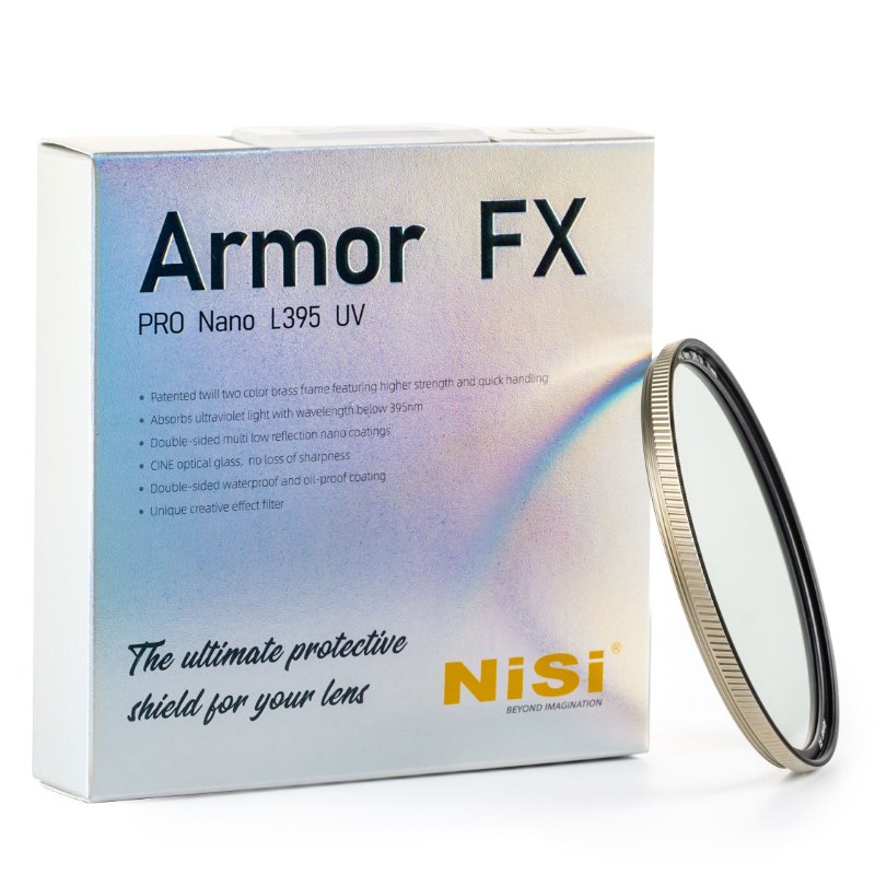 NiSi Armor FX UV packaging