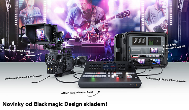 Blackmagic Design Broadcast Products Q1 2018