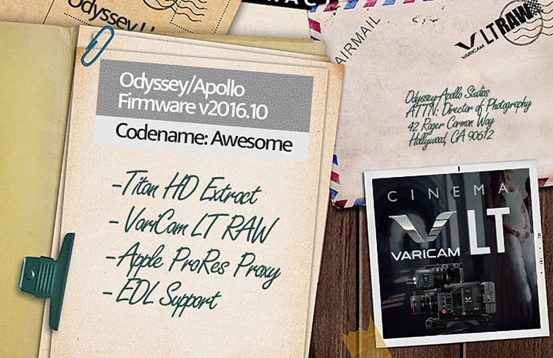Firmware 2016.10 Convergent Design Odyssey Apollo Titan