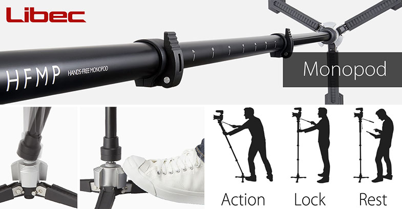 Libec Hands-Free Monopod (HFMP)