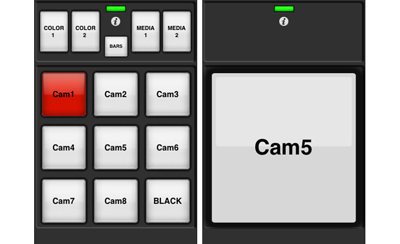 Livepad Strata ATEM iPhone iPad Blackmagic Design