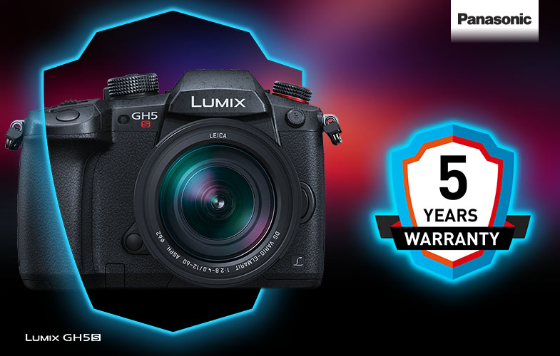 Panasonic LUMIX DC-GH5s Warranty Extension prodloužení záruky promo