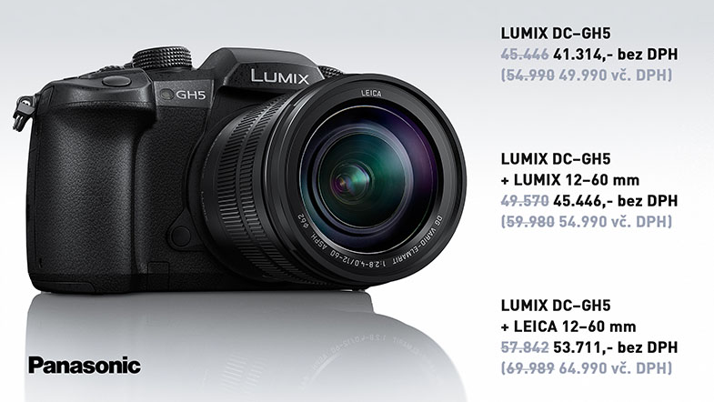 Panasonic DC-GH5 akce