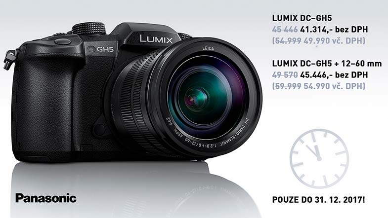 Panasonic LUMIC DC-GH5 GH5 sleva akce