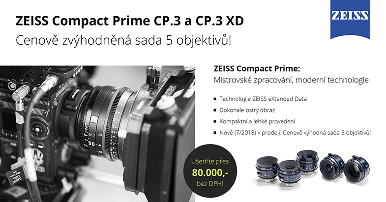 ZEISS Compact Prime CP.3/CP.3 XD –  5 Lens Set