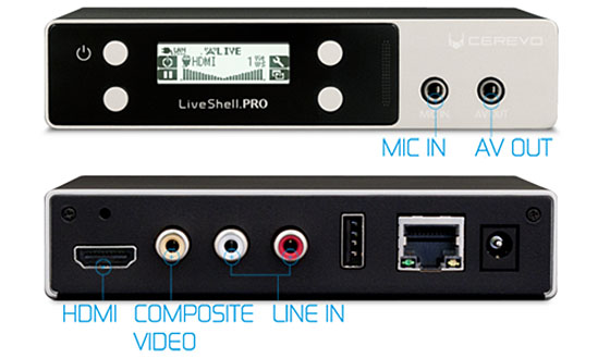 Cerevo LiveShell PRO