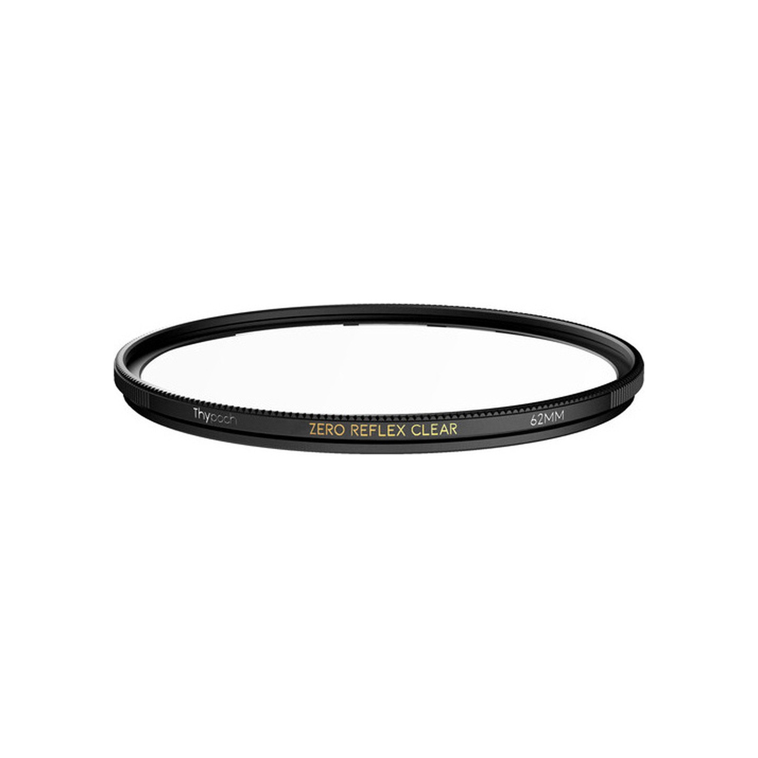 Thypoch Zero Reflex filtro UV transparente (62 mm, negro)