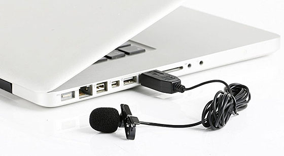 Saramonic SR-ULM5 USB Lavalier Computer Microphone mikrofon klopák klopový omni