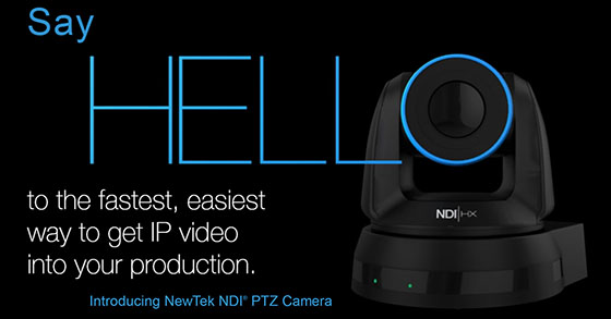NewTek  NDI PTZ Camera