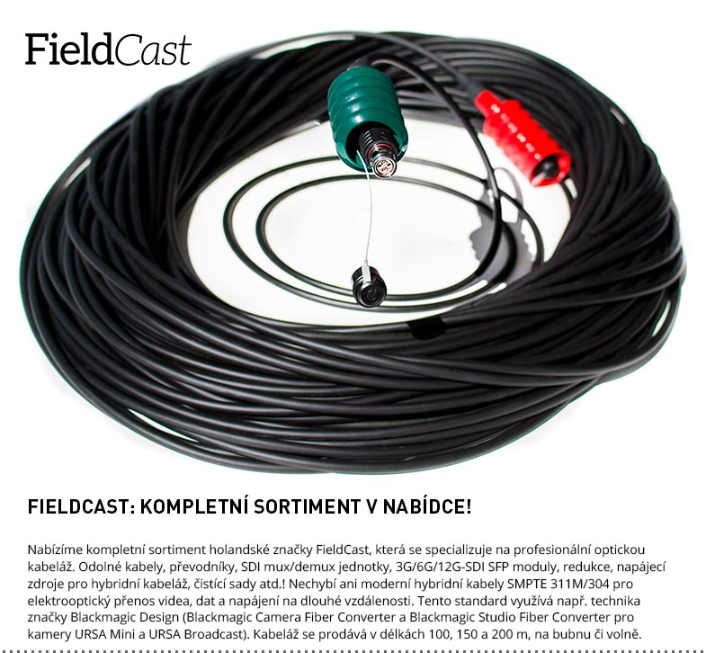 FIELDCAST: KOMPLETNI SORTIMENT V NABIDCE!
