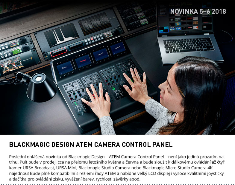 BLACKMAGIC DESIGN ATEM CAMERA CONTROL PANEL