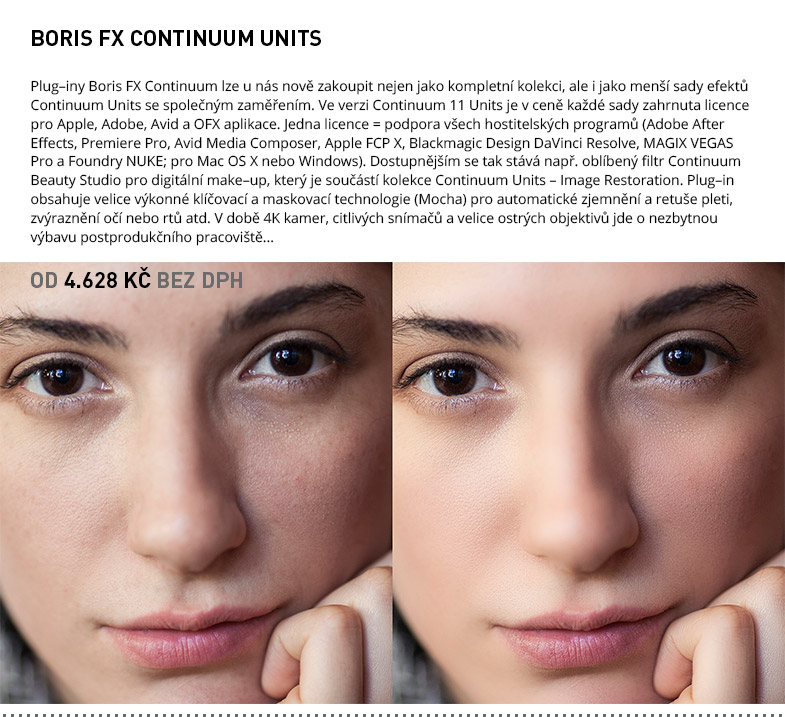 BORIS FX CONTINUUM UNITS