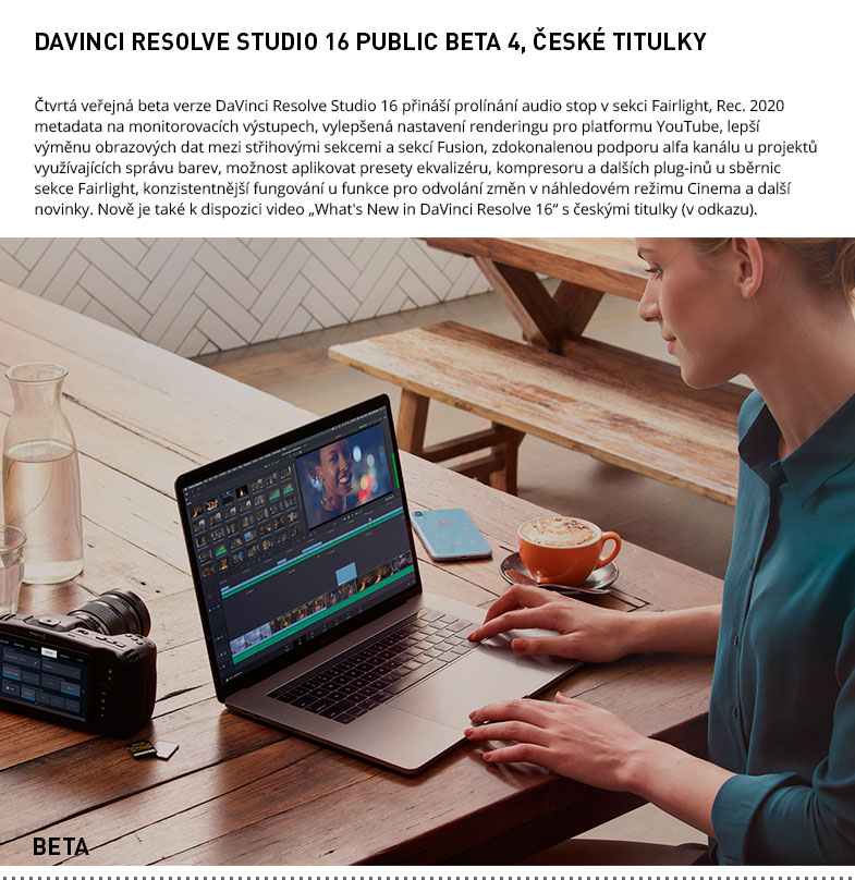 DAVINCI RESOLVE STUDIO 16 BETA 4