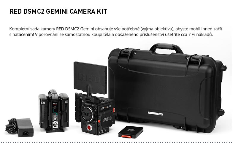 RED DSMC2 GEMINI CAMERA KIT