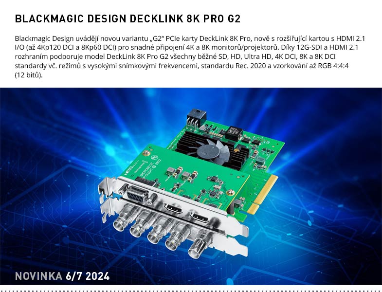 DECKLINK 8K PRO G2