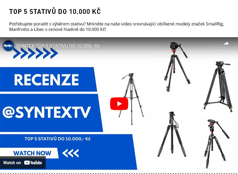 VIDEO STATIVY