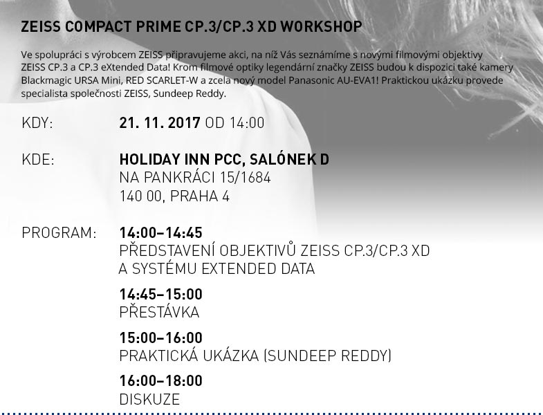 ZEISS Compact Prime CP.3/CP.3 XD WORKSHOP