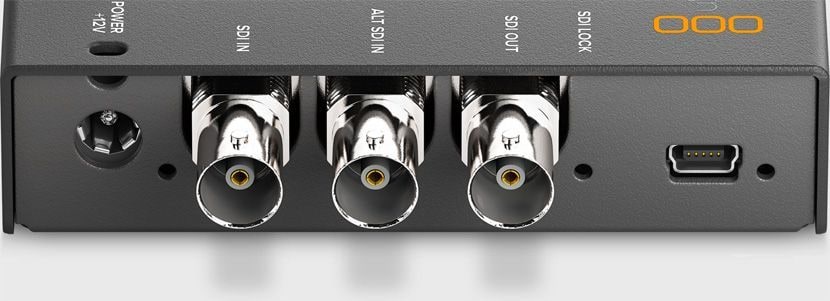 Mini Converter Audio to SDI – Entrada SDI redundante