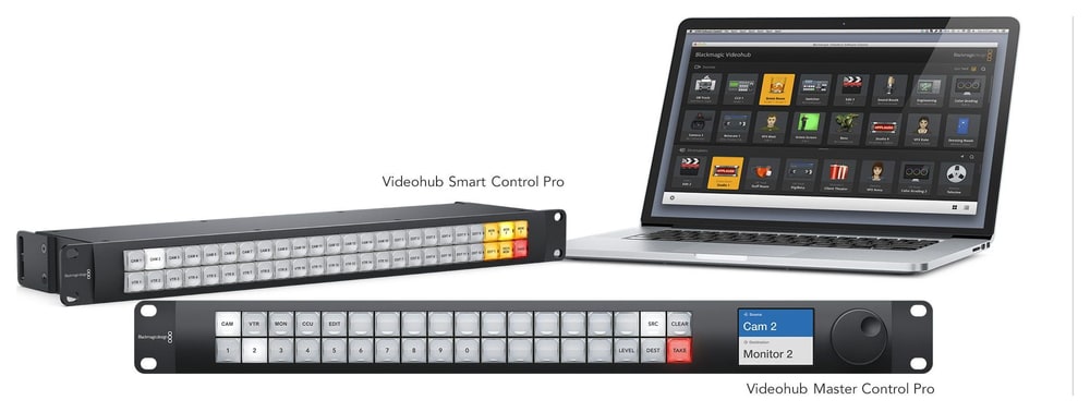 Blackmagic Videohub Smart Control Pro – Videohub y ST 2110