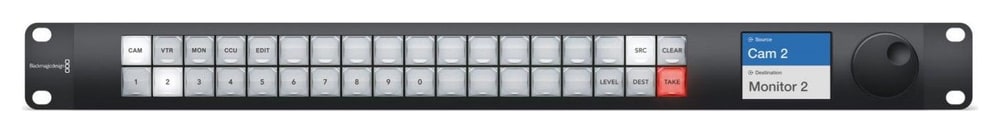 Blackmagic Videohub Master Control Pro – Entrada directa con botones