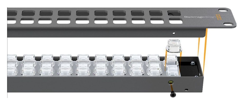 Blackmagic Videohub Master Control Pro – Etiquetas propias en los botones