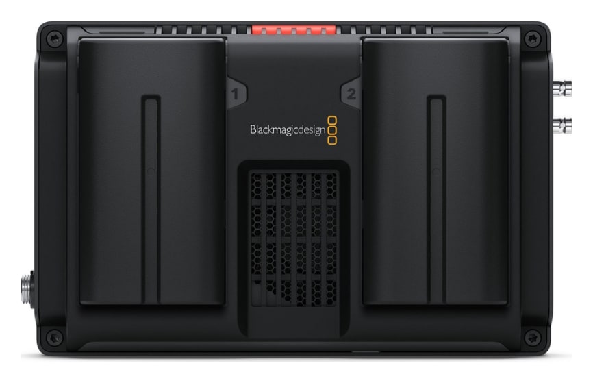 Video Assist 5″ 12G HDR – Dos baterías NP-F y conector de 12 V con bloqueo