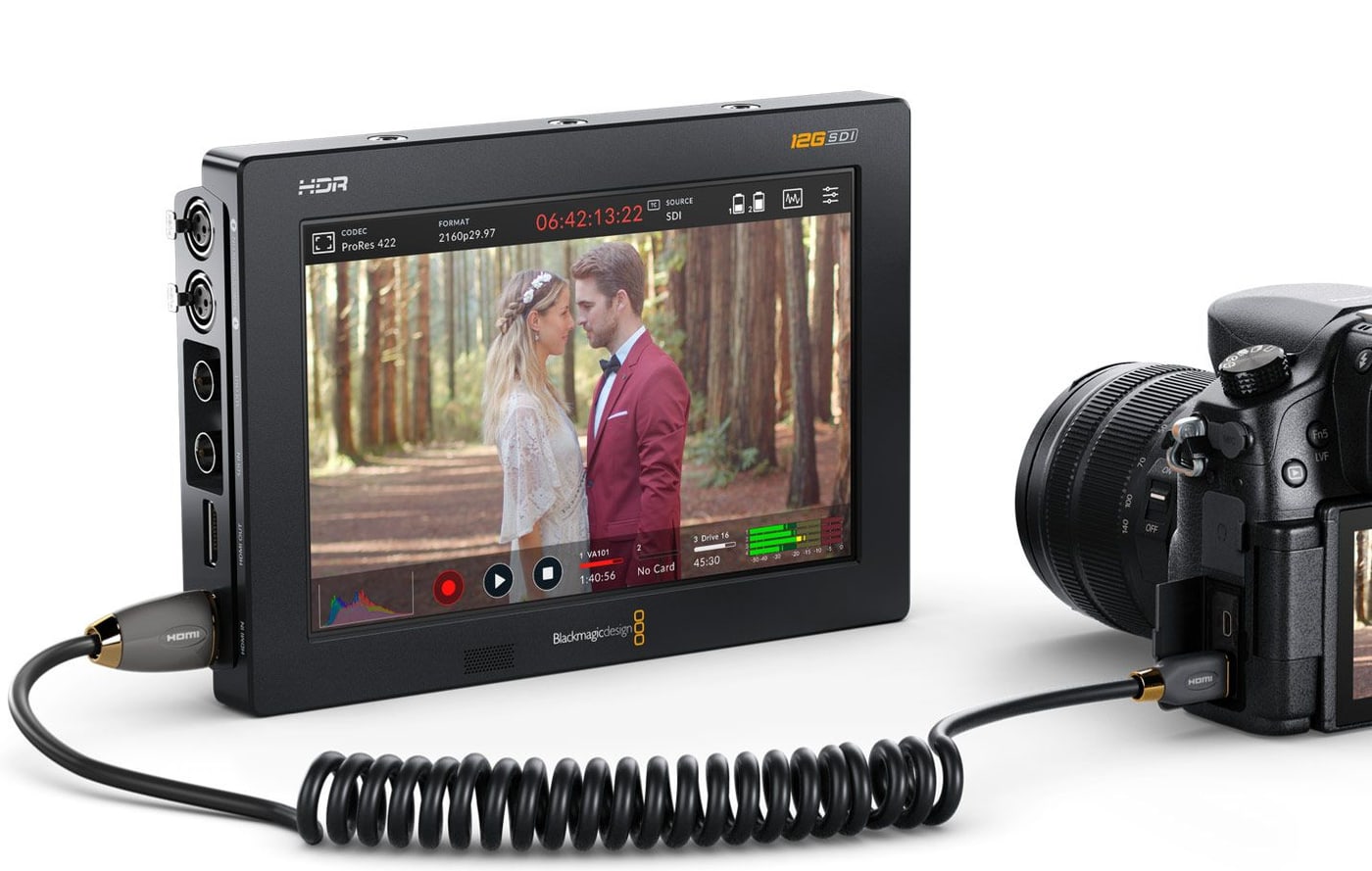 Video Assist 7″ 12G HDR – Archivos listos para la edición