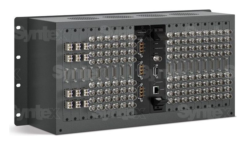 Blackmagic Universal Videohub 72 Crosspoint – Control por red y por línea serie