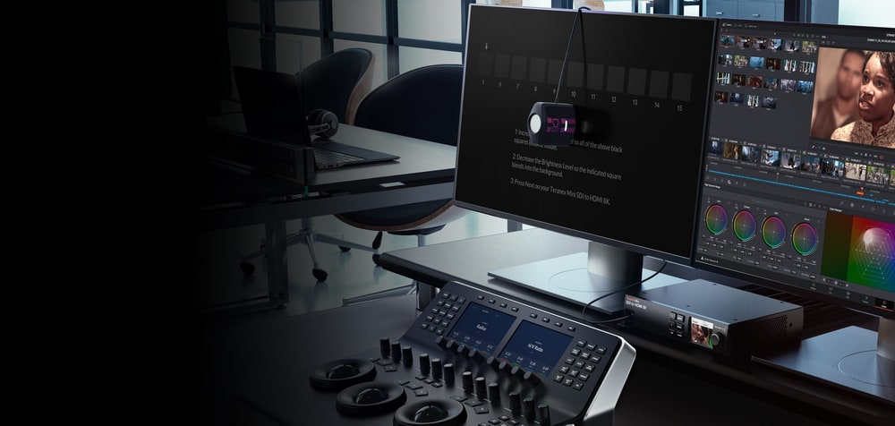 Teranex Mini SDI to DisplayPort 8K HDR – 3D LUT y calibración del monitor