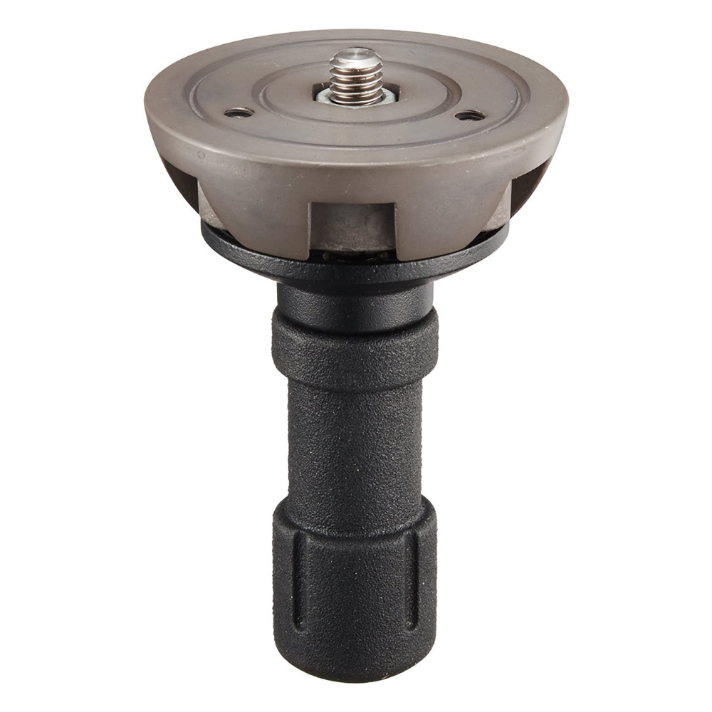 Manfrotto 520BALLSH, semiesfera corta de 75 mm con maneta de bloqueo