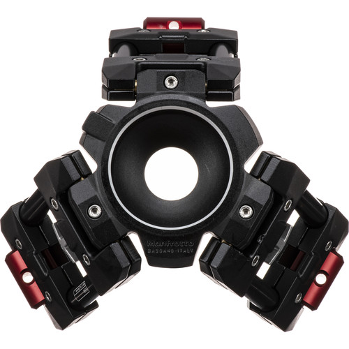 Manfrotto 529B, pohled na 100mm misku