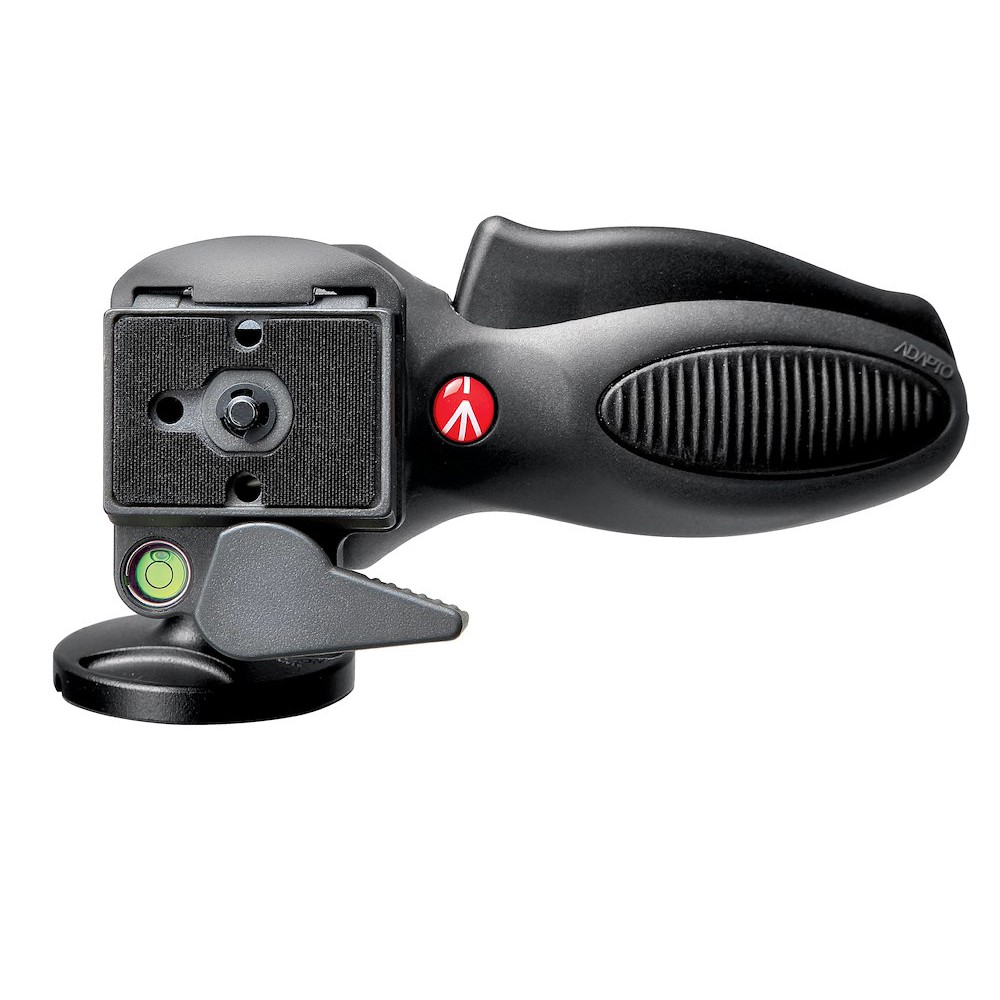Manfrotto 324RC2 con zapata y nivel de burbuja