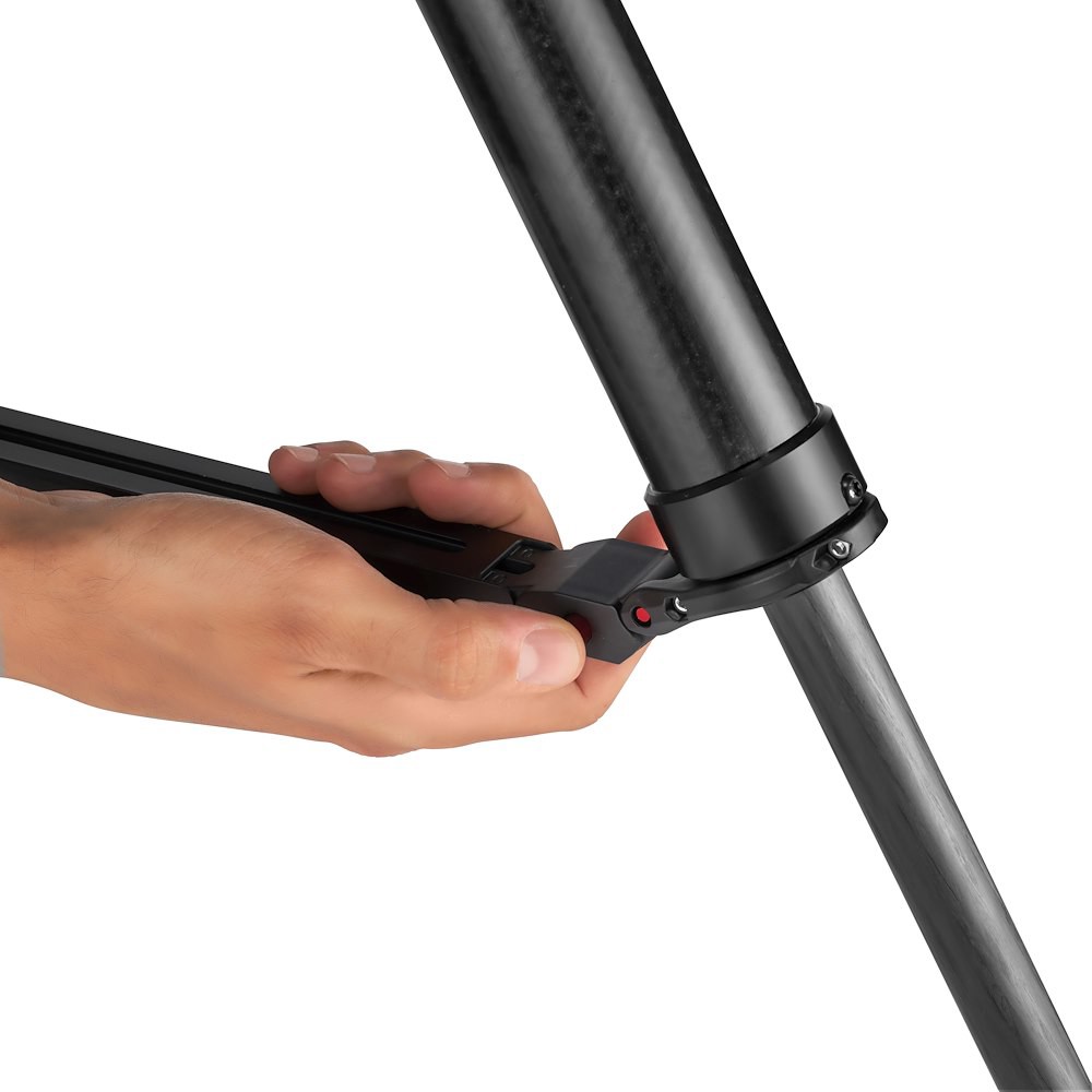 Detalle del enganche rápido Manfrotto MVASPR2N1
