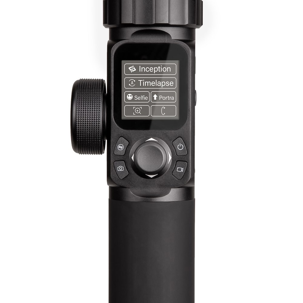 Modos de disparo de la pantalla táctil LCD del Manfrotto MVG460