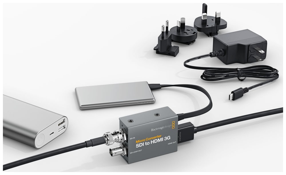 Micro Converter SDI to HDMI 3G – Fuente de alimentación incluida