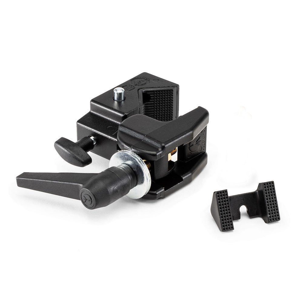 Detalle del alojamiento y empuñadura Manfrotto 035