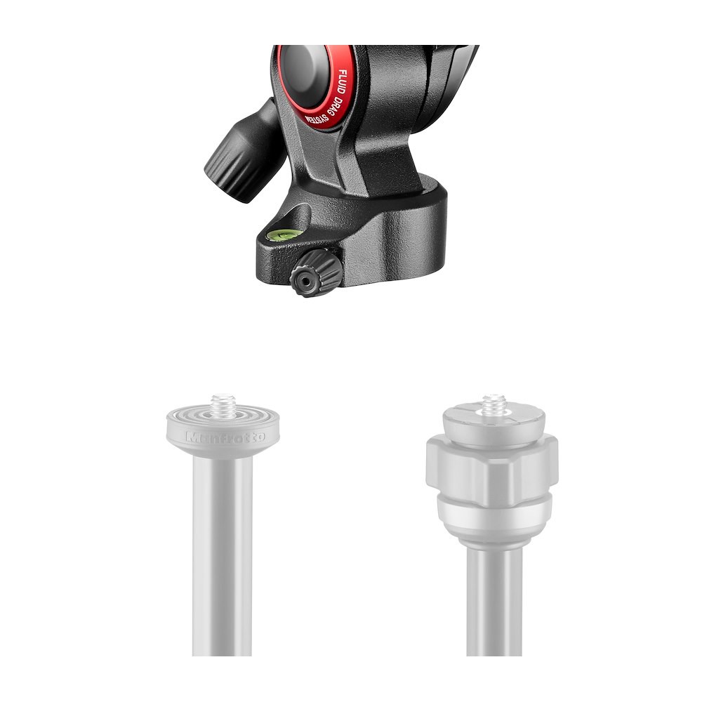 Base de montaje Manfrotto MVH400AH para trípodes Befree
