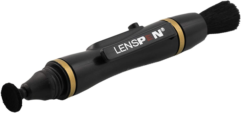 Lápiz limpiador LENSPEN New Original con cepillo retráctil y punta de carbono