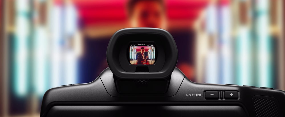 Blackmagic Pocket Cinema Camera 6K Pro – Visor opcional Pocket Cinema Camera Pro EVF