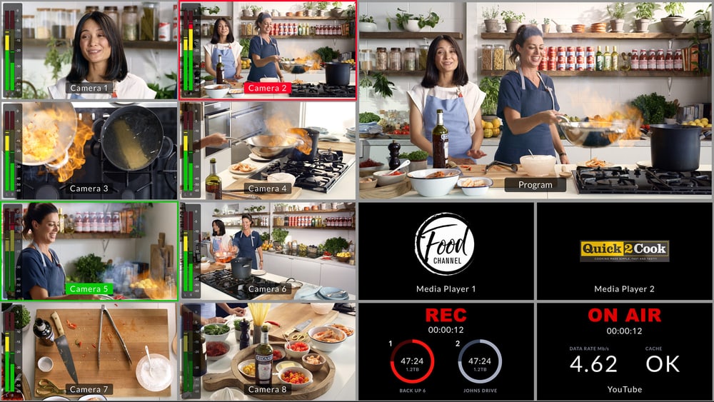 ATEM Mini Extreme – Multiview de hasta 16 vistas