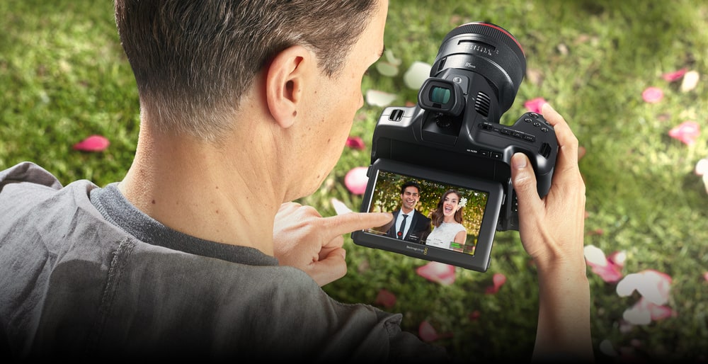 Blackmagic Pocket Cinema Camera Pro EVF – Sensor de proximidad e información de estado