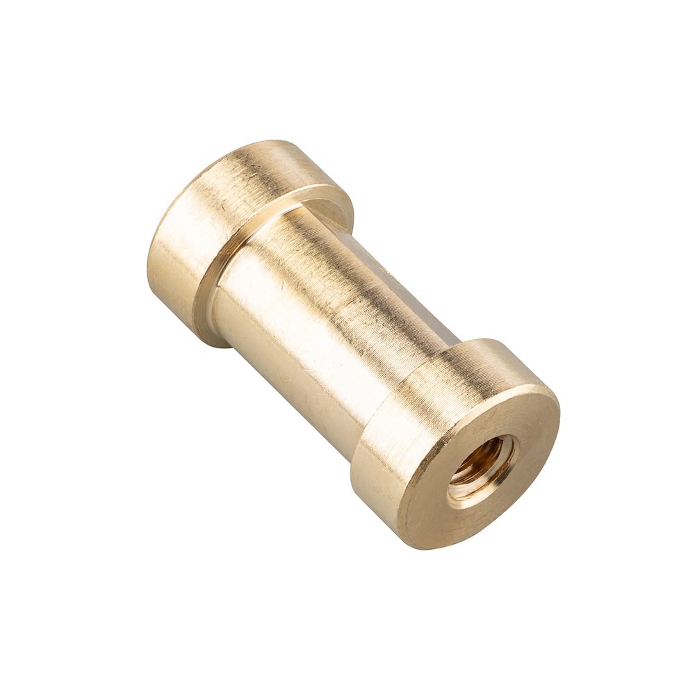Detalle de la rosca hembra de 1/4 pulgadas Manfrotto 119