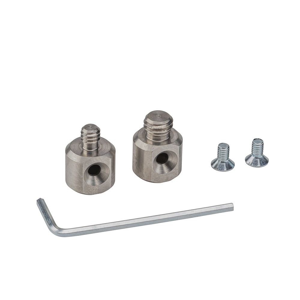 Kit de adaptadores Manfrotto 244ADPT3814 con llave Allen