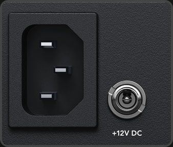 HyperDeck Studio HD Mini – Alimentación de CA y CC