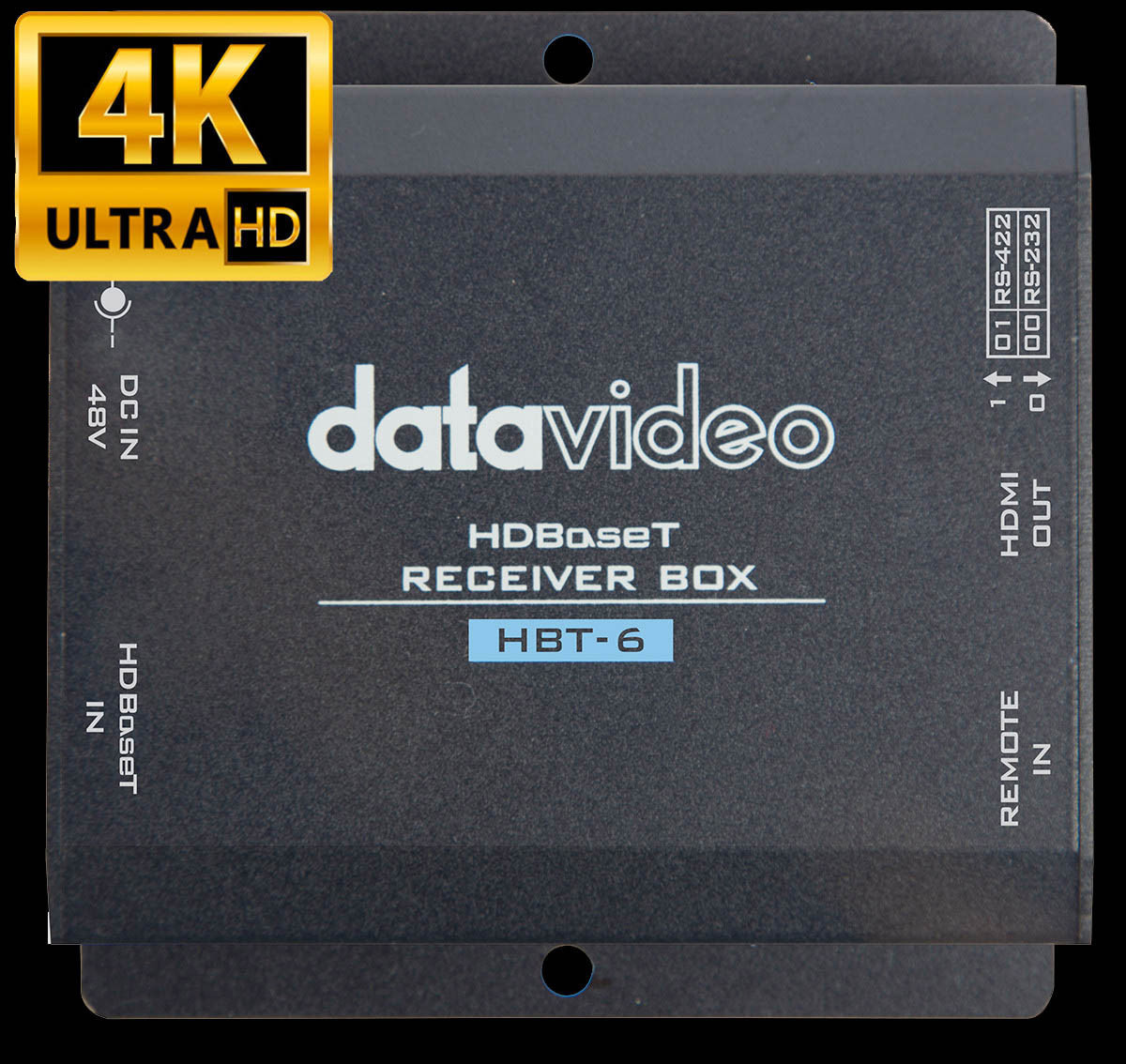 El HBT-6 admite 4K Ultra HD