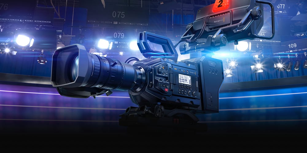 Blackmagic URSA Broadcast G2 – Una cámara para informativos, estudio y cine