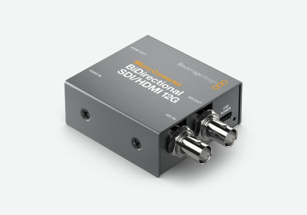 Blackmagic Micro Converter bidireccional SDI-HDMI 12G