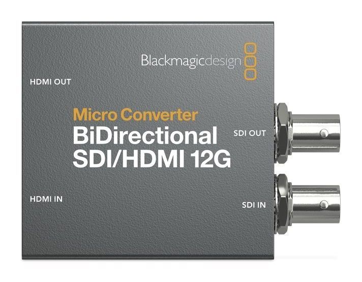 Micro Converter BiDirectional SDI/HDMI 12G – Ajustes en Blackmagic Converters Setup