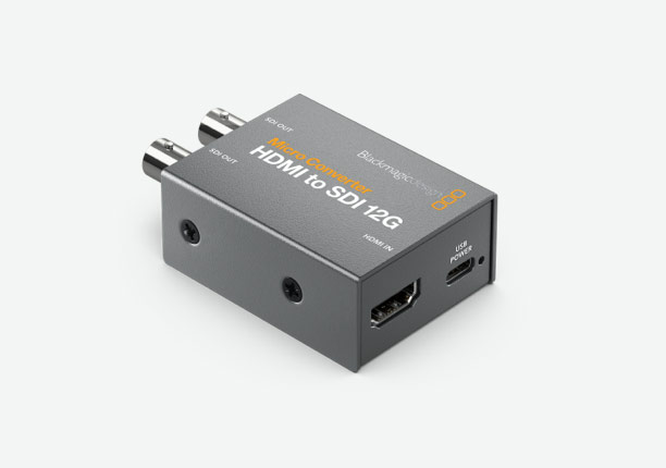 Blackmagic Micro Converter HDMI a SDI 12G